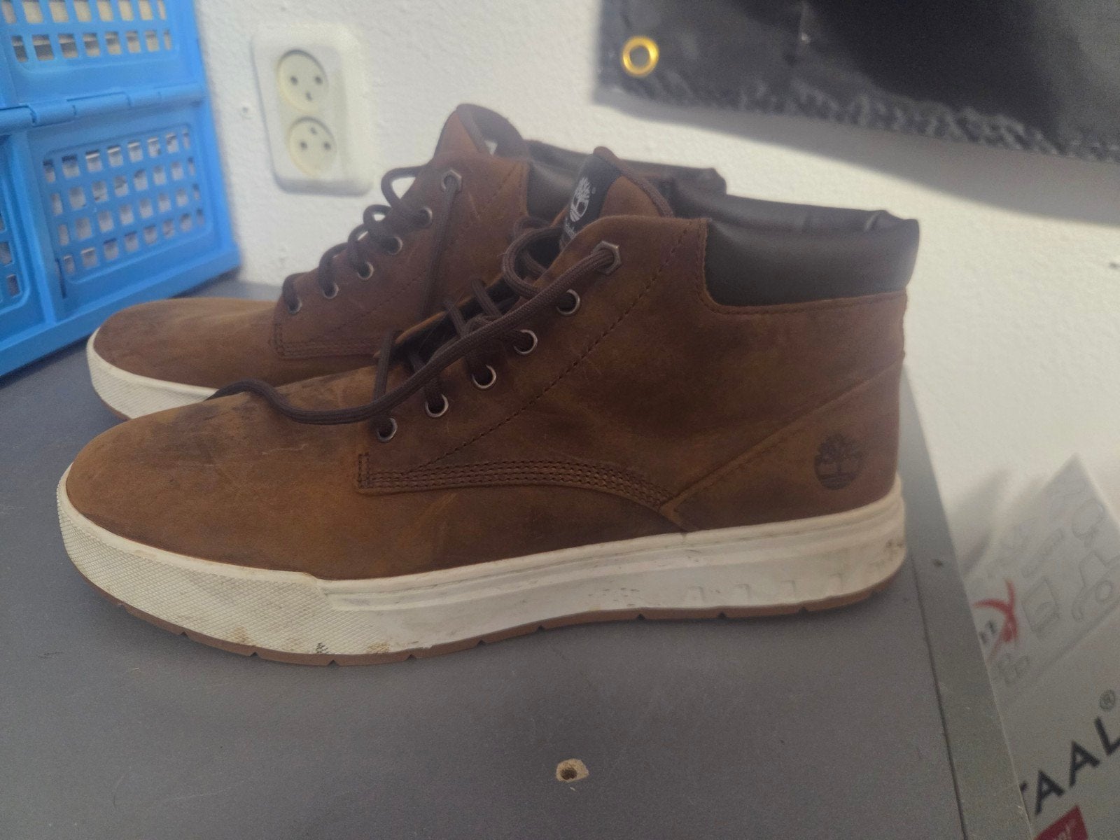 Timberland schoenen maat 45 - Zo goed als nieuw, Kleding | Heren, Bruin, Timberland, Boots, Ophalen of Verzenden