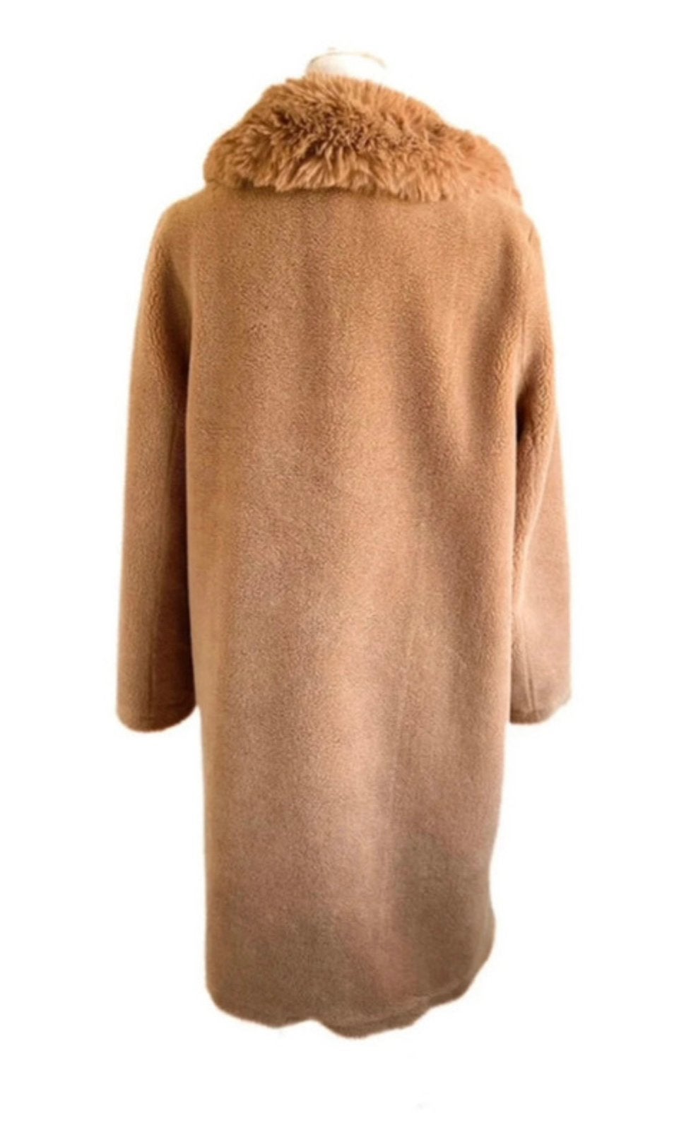 Miss&Furs camel teddy jas M/L, Maat 38/40 (M), Beige, Ophalen of Verzenden, Zo goed als nieuw