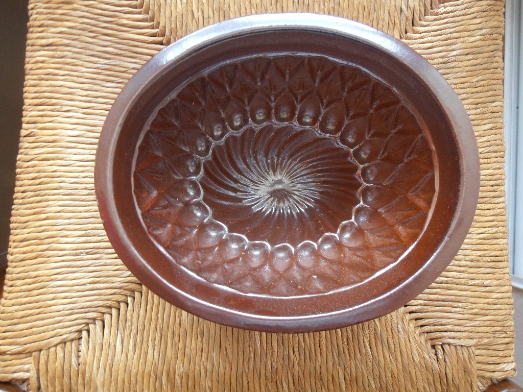 Antieke puddingvorm keramiek, Ophalen of Verzenden
