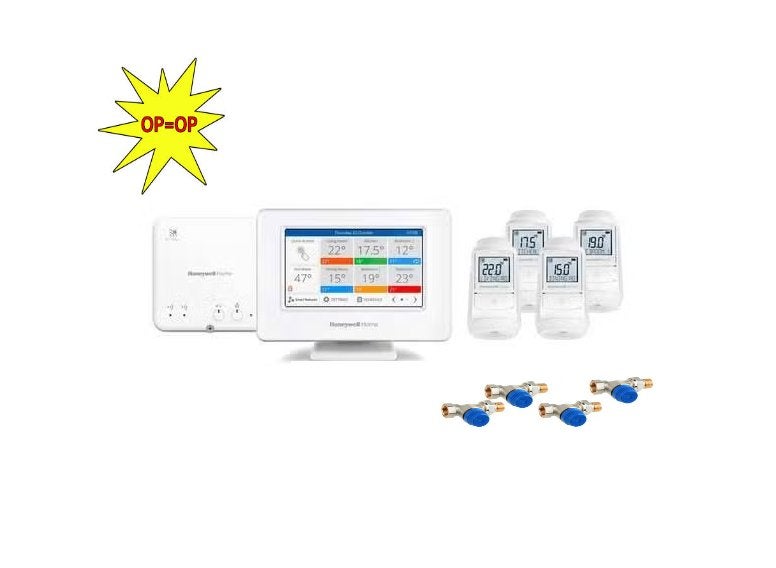 ACTIE Honeywell Home evohome 4 zoneactiepakket,ATP934GM4010, RESIDEO, Verzenden, Postbus 12020 1100 EE Amsterdam, Overige typen