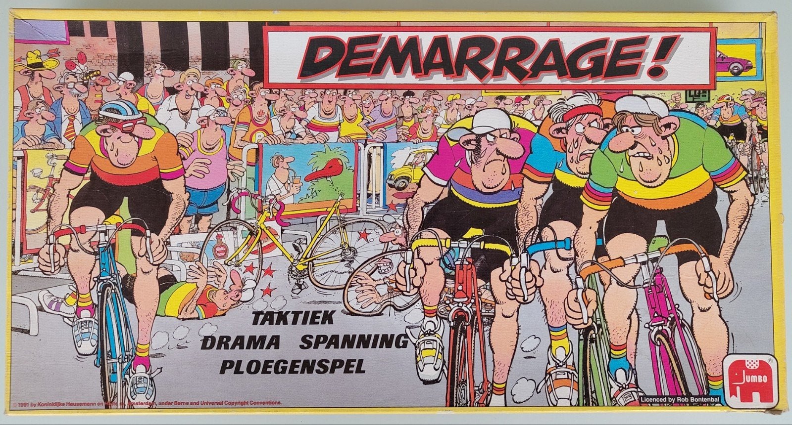 Demarrage! Bordspel van Jumbo - Tactiek en Spanning, Een of twee spelers, Ophalen of Verzenden, Gebruikt, Jumbo