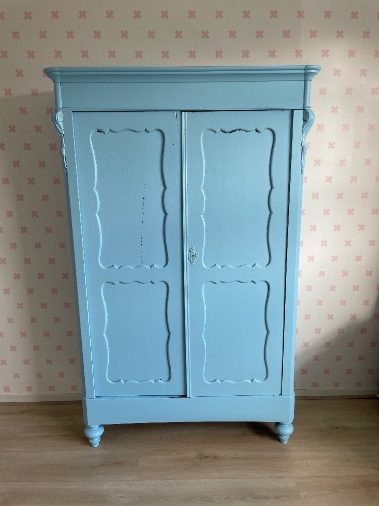 Antieke Biedermeier kast, Antiek en Kunst, Ophalen
