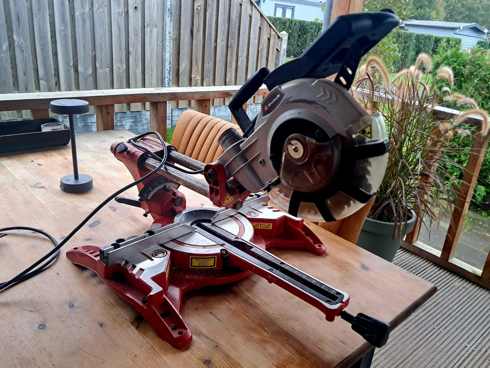 Einhell Afkortzaag - Krachtige Zaag voor Precisiewerk, Ophalen, Gebruikt, 70 mm of meer, Afkortzaag