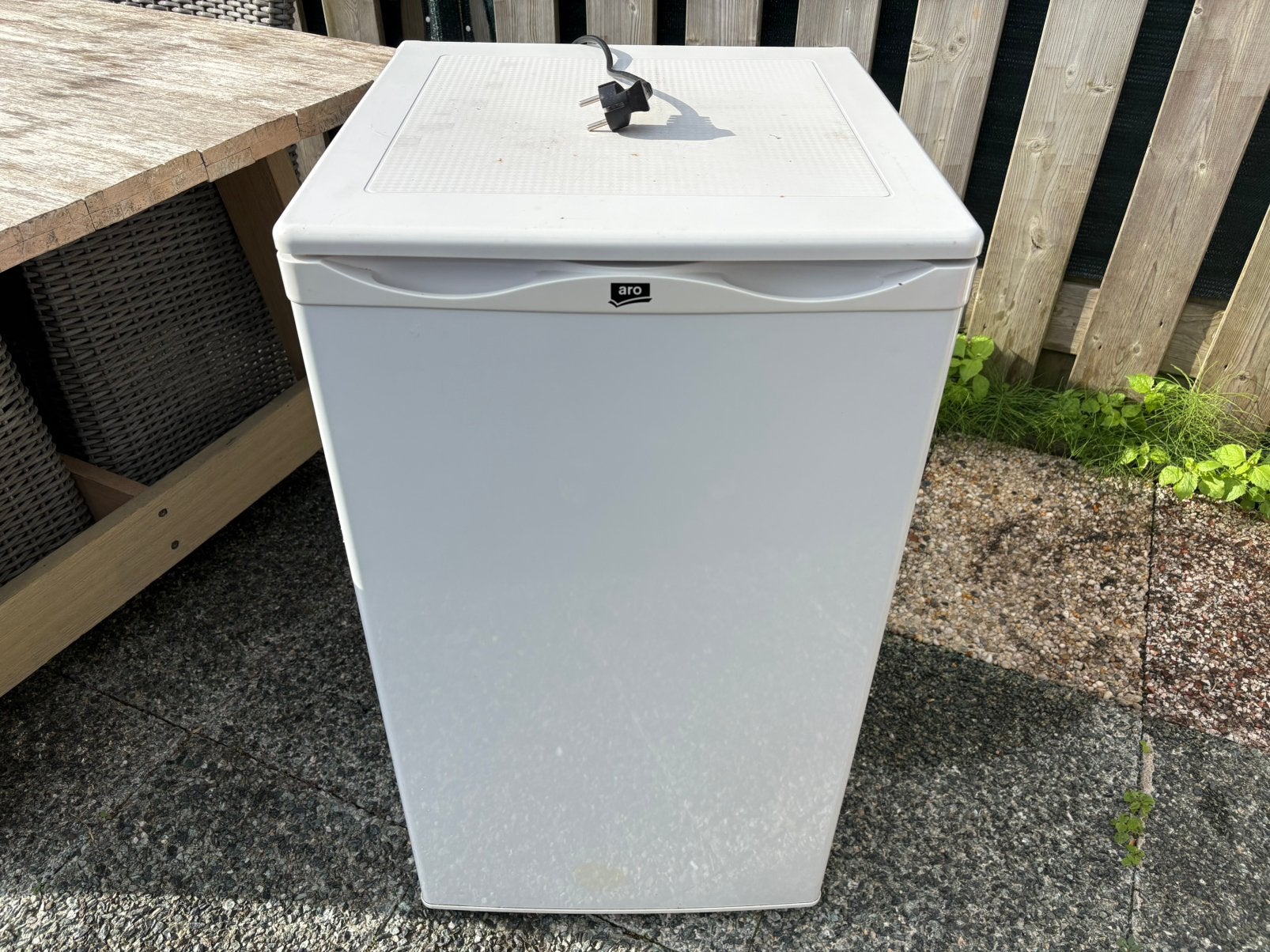 ARO Vriezer Compact Tafelmodel Vrieskast 64 Liter, Gebruikt, Minder dan 85 cm, Minder dan 60 cm, Vrijstaand