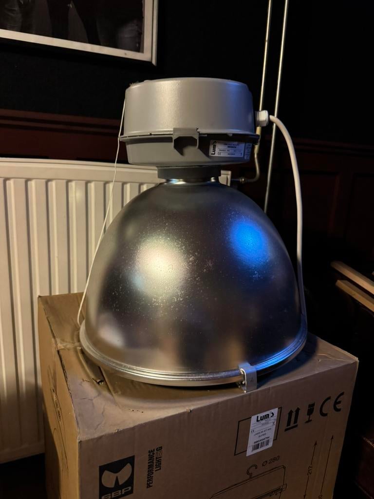 Industriële hanglampen Lumis LAMA KIT 400, Ophalen, Zo goed als nieuw, Kunststof, Minder dan 50 cm