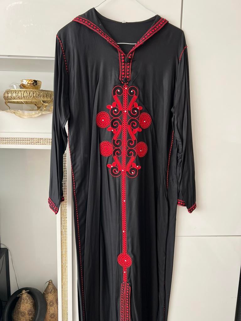 marokkaanse jellaba caftan abaya gala kimono takschita dubai, Ophalen of Verzenden, Nieuw, Onder de knie