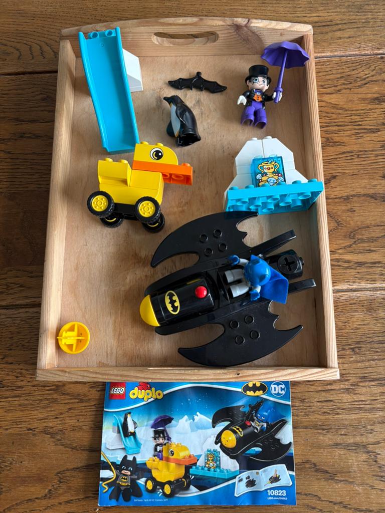 Lego duplo 10823 Batman, Compleet, Marvel, Ophalen of Verzenden, Zo goed als nieuw