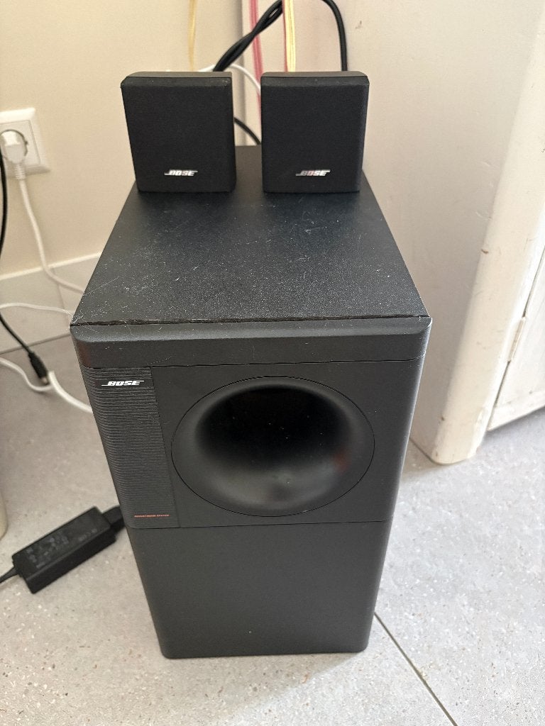 BOSE Acoustimass System, Ophalen, Gebruikt, Inclusief kabels, Surroundset
