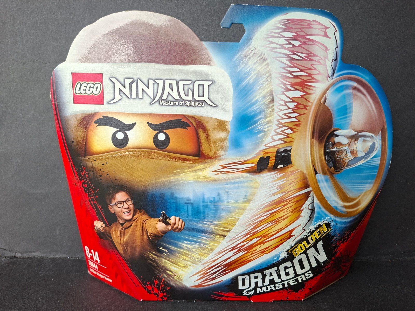 Lego minifig NIEUW Ninjago 70644 Golden Dragon Master, Lego, Nieuw, Ophalen of Verzenden, Compleet
