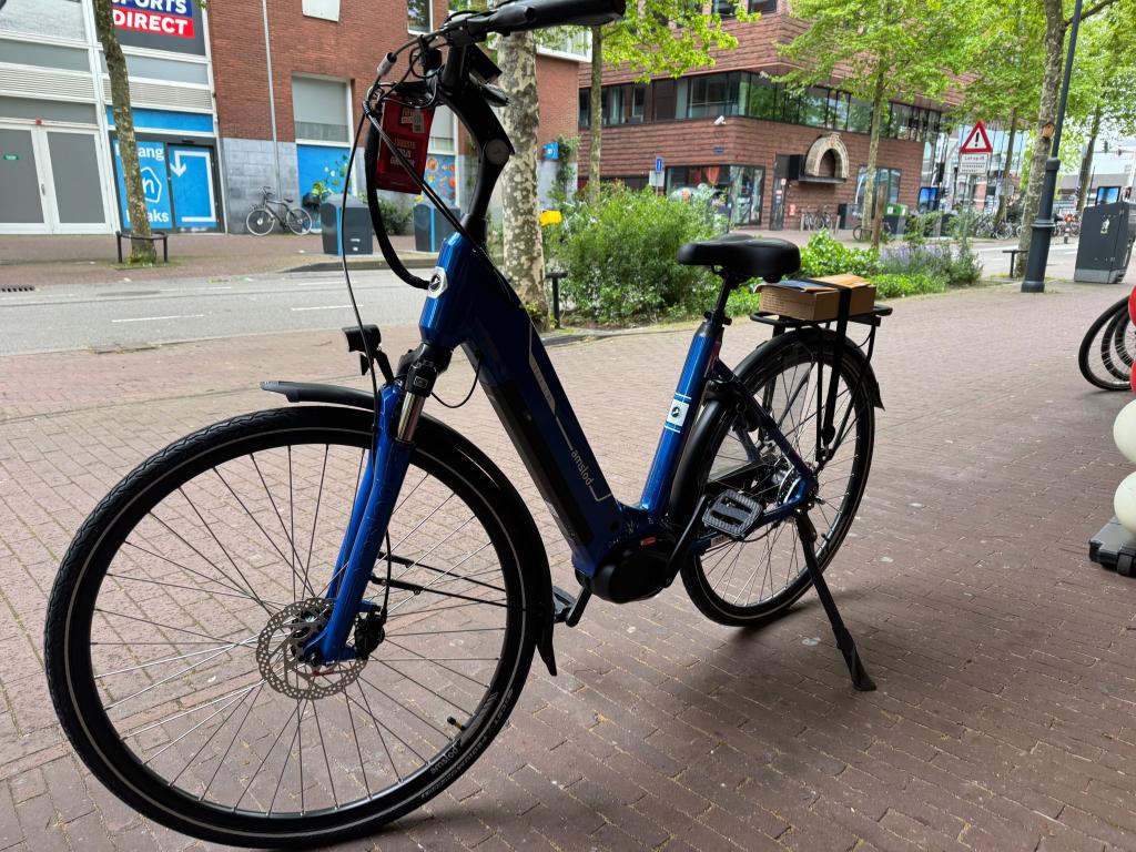 Fietshokje Raaks: Amslod York E-MD N7 Nieuw!, Niet ingevuld, Nieuw, 50 km per accu of meer, Ophalen