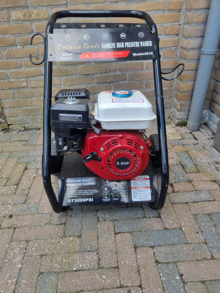Hogedruk spuit zonderslang, Ophalen, Gebruikt, Benzine