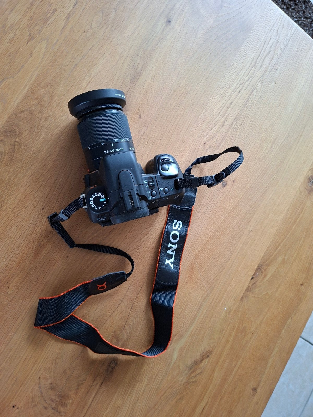 Sony Alpha A350 Spiegelreflexcamera met accessoires, Audio, Tv en Foto, Gebruikt, Spiegelreflex, Ingebouwde flitser, Accu