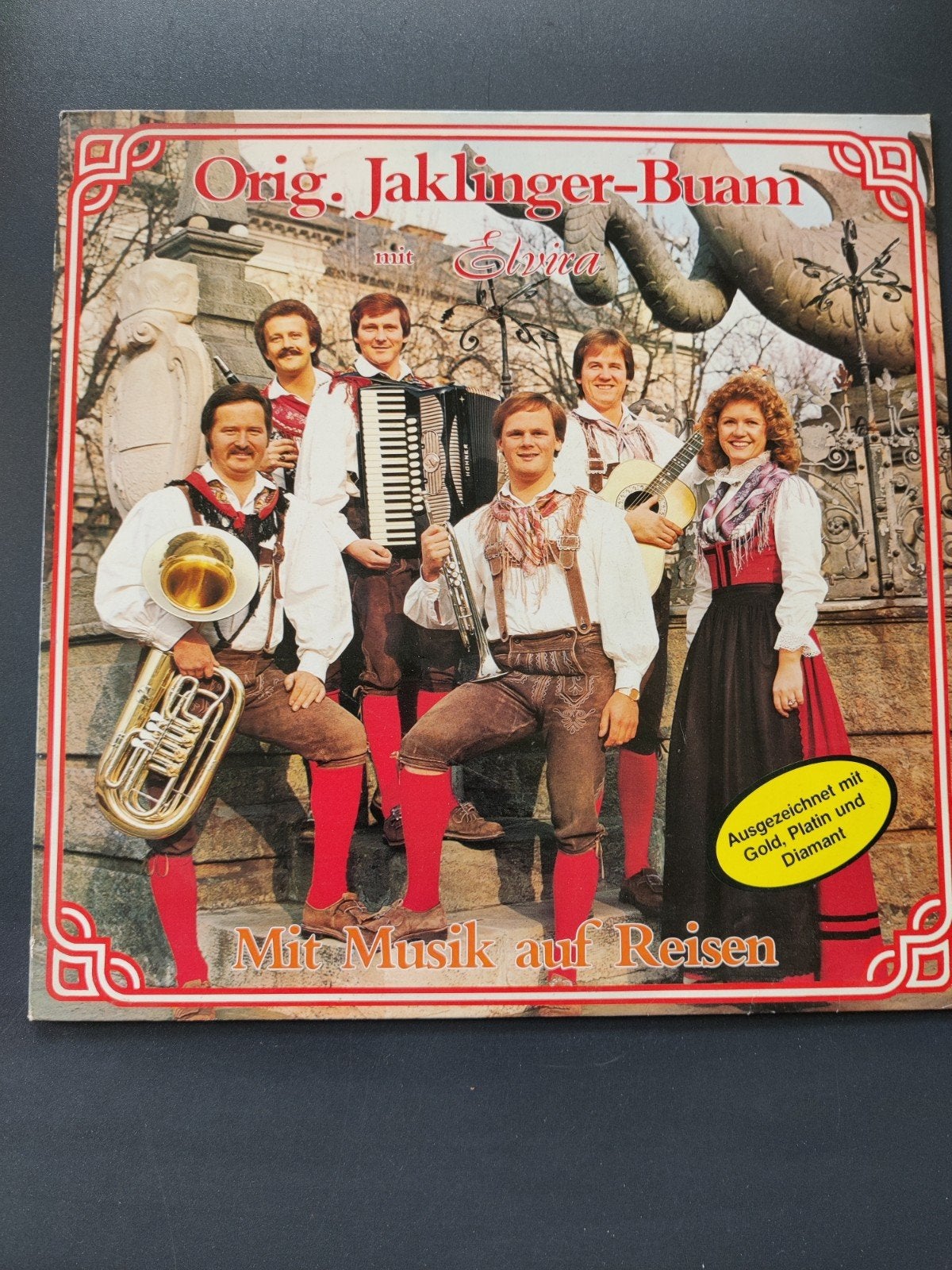 Orig. Jaklinger-buam mit Elvira / Mit Musik auf Reisen, Cd's en Dvd's, Ophalen of Verzenden, Zo goed als nieuw, 12 inch, Levenslied of Smartlap