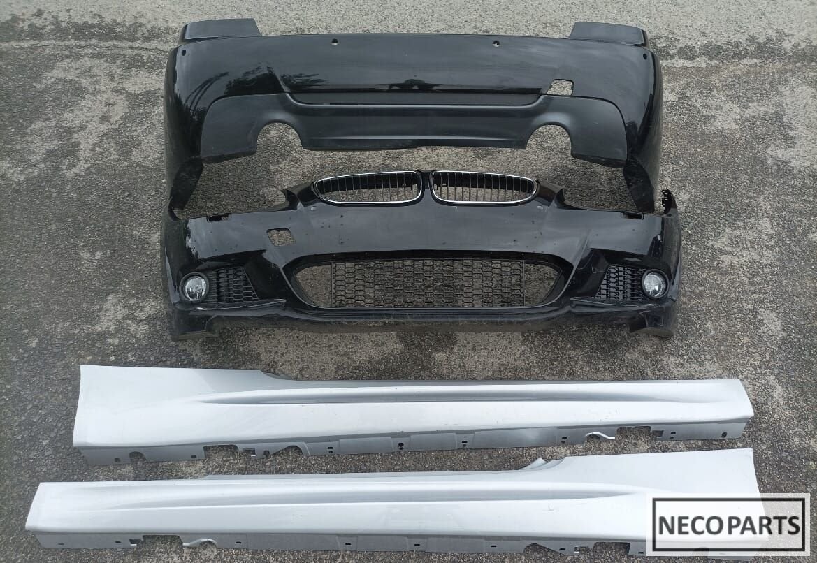 BMW 3 SERIE E92 E93 FACELIFT M PAKKET BUMPER ZIJSKIRT, Gebruikt, -, Ophalen of Verzenden, Achter