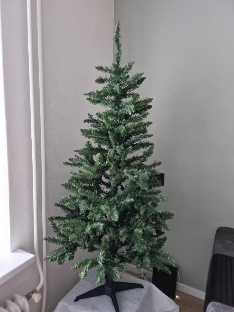 Kunstkerstboom 150 cm, Diversen, Kerst, Ophalen, Zo goed als nieuw