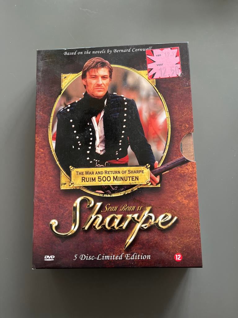 Sean Bean is Sharpe - 5 Disc Limited Edition DVD, Cd's en Dvd's, Dvd's | Tv en Series, Ophalen, Gebruikt, Boxset, Actie en Avontuur
