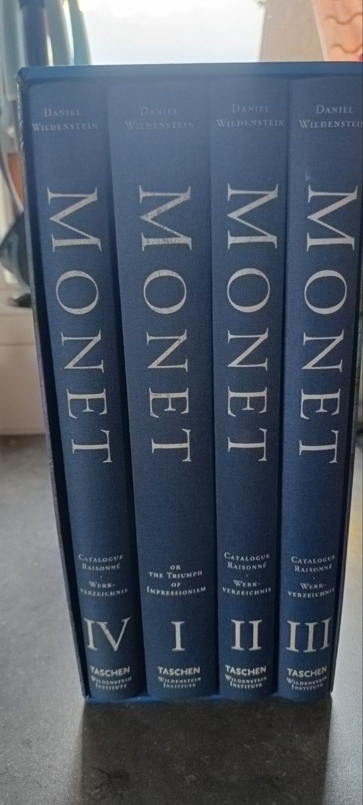 Monet: Catalogue Raisonné - Werkverzeichnis (4 delen), Boeken, Ophalen of Verzenden, Zo goed als nieuw, Schilder- en Tekenkunst