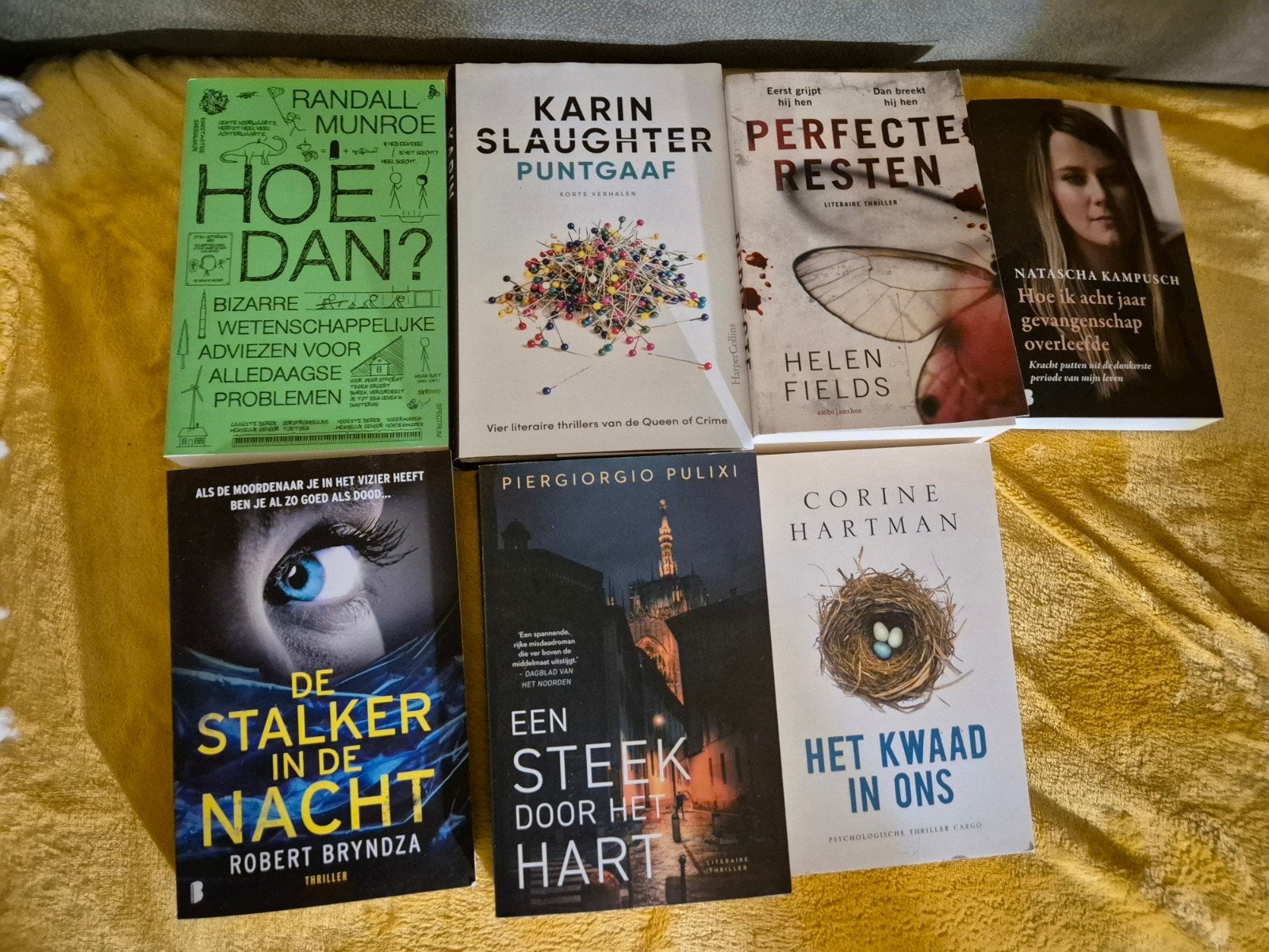 Boekenpakket: Thrillers, non-fictie en meer (7 stuks), Boeken, Ophalen, Gelezen, Diverse auteurs, Nederland