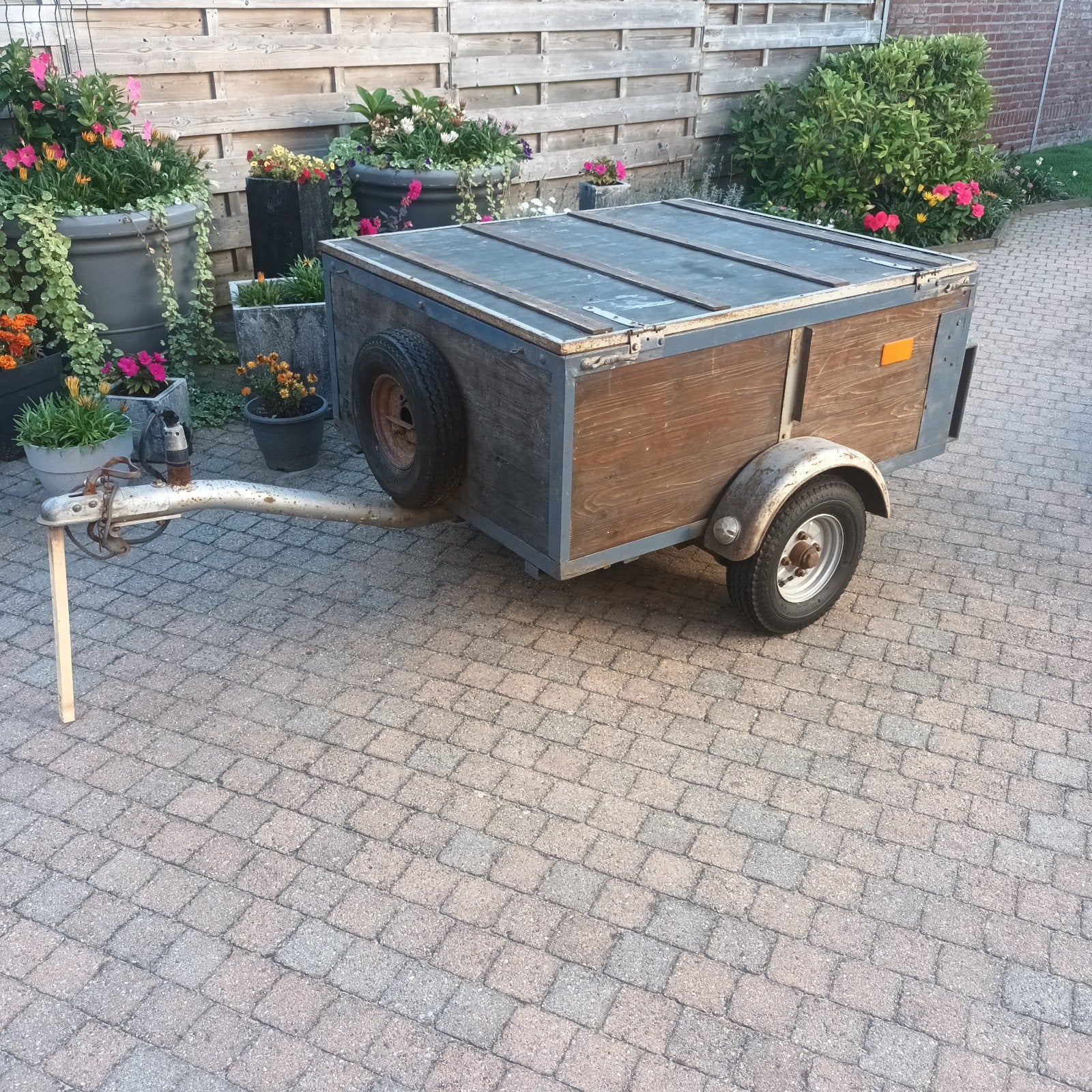 bagagewagentje, Ophalen, Gebruikt