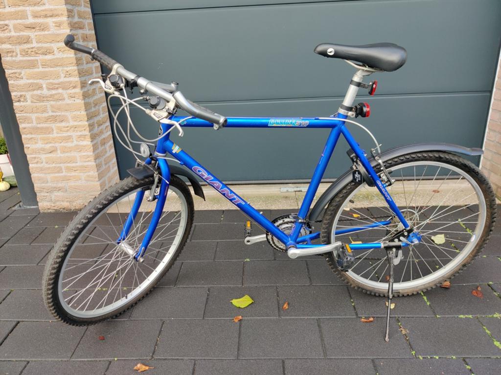 Te koop: Unieke Giant Boulder Sports series 510 ATB uit 1999, Fietsen en Brommers, Fietsen | Mountainbikes en ATB, Ophalen, 57 cm of meer