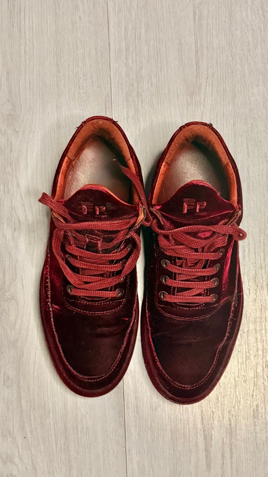 Filling pieces Low top ghost 1 paar schoenen bordeauxrood, Kleding | Dames, Verzenden, Sneakers of Gympen, Gedragen, Rood