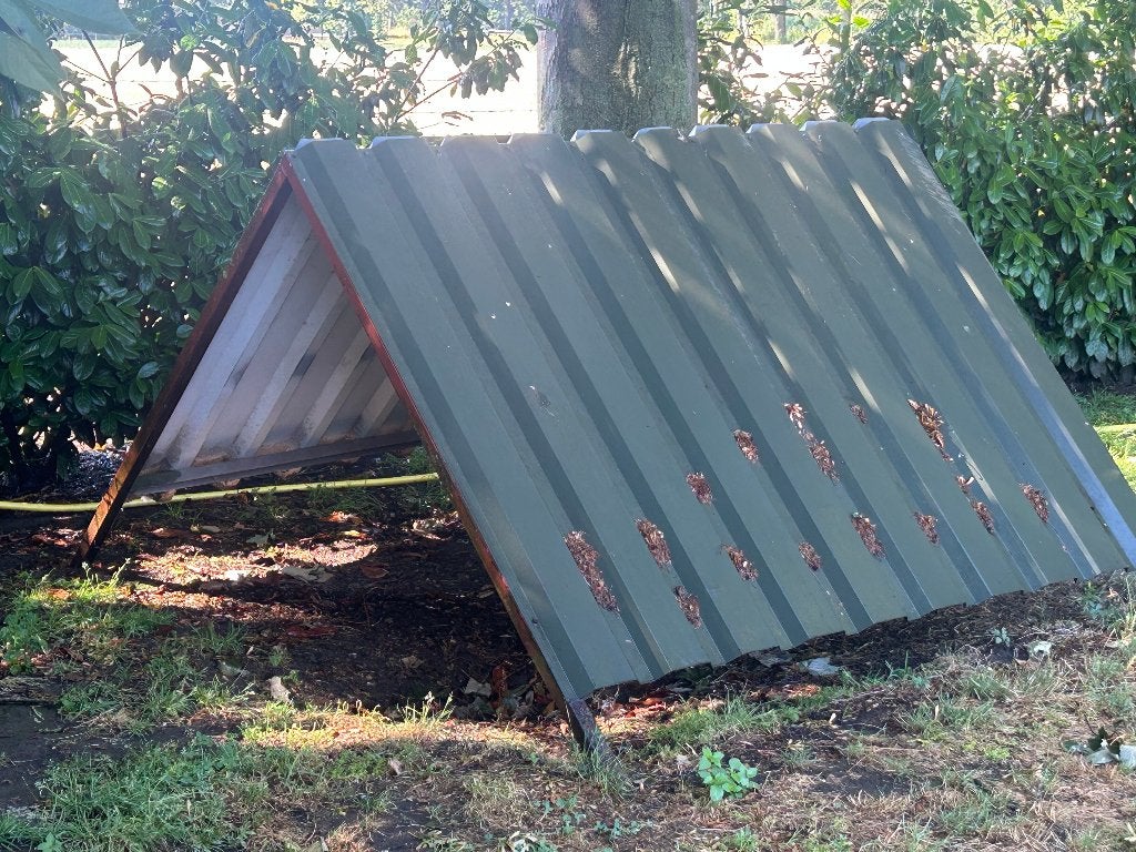 te koop schuilhok, Dieren en Toebehoren, Knaagdieren en Konijnen | Hokken en Kooien, Ophalen, Kooi, 60 tot 90 cm, 110 cm of meer