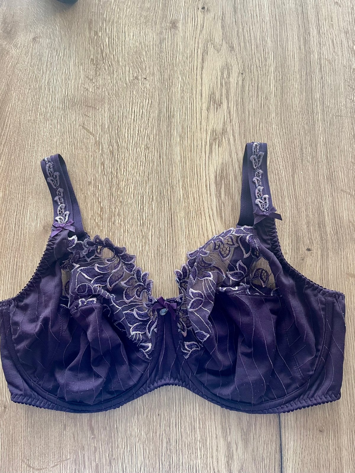 Prima donna 100F Deauville aubergine met een glimmertje kan, Verzenden, Paars, BH