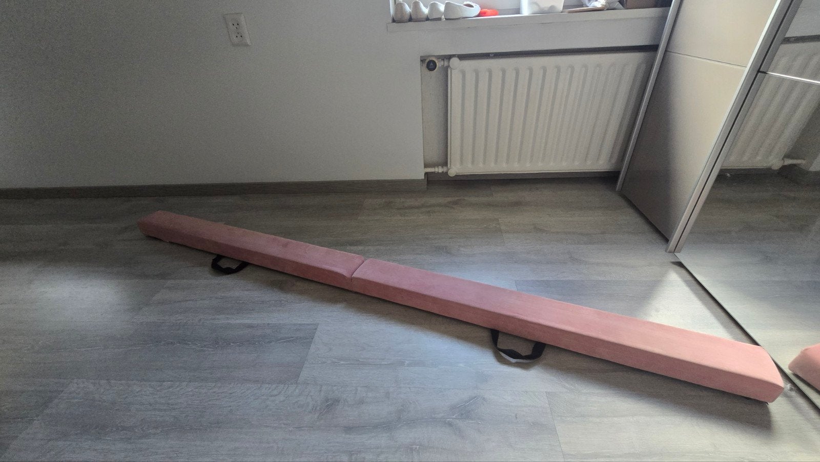 Turnbalk  - 240 cm - Roze, Kindermaat 122 t/m 140, Ophalen, Materiaal