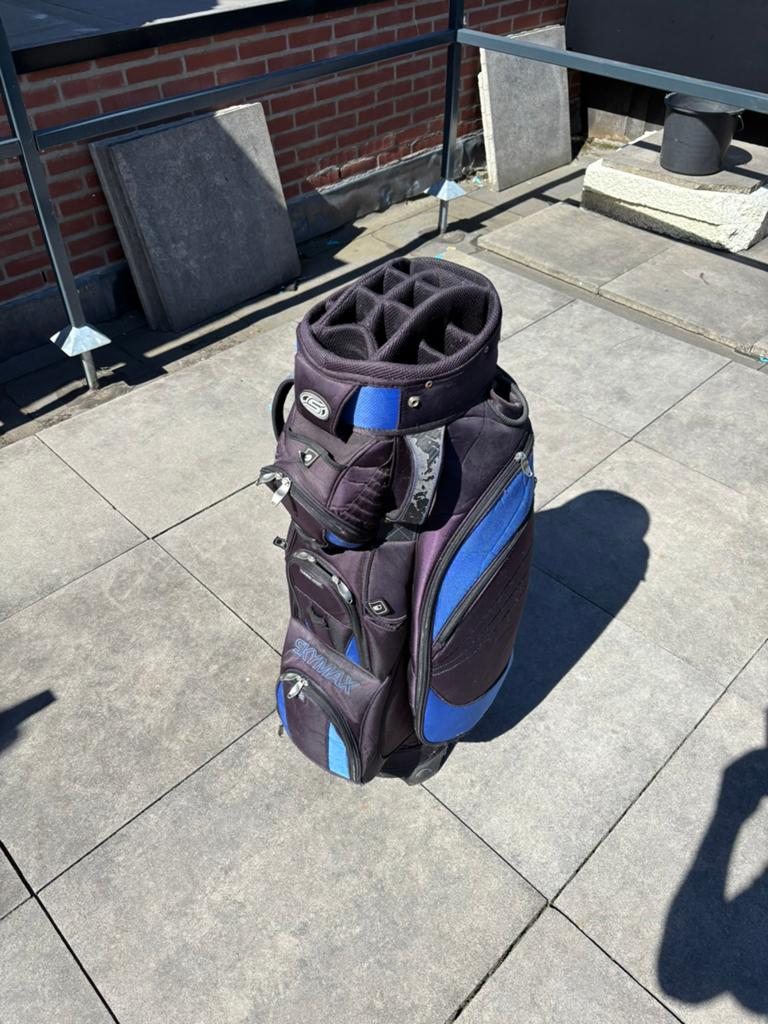 Skymaster golftas (tourbag) - Zwart/Blauw, Ophalen, Gebruikt, Tas, Overige merken