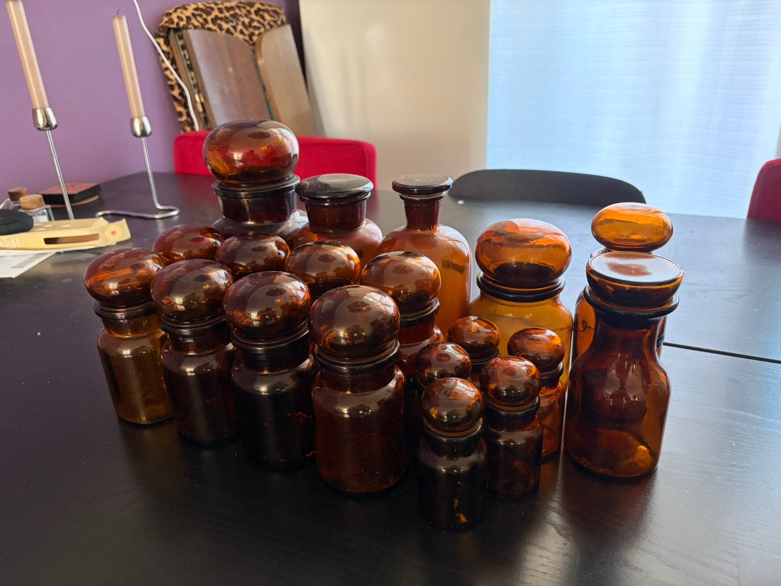 Apotheek potten, Ophalen of Verzenden, Zo goed als nieuw, Overige materialen, Pot, Bus of Blik