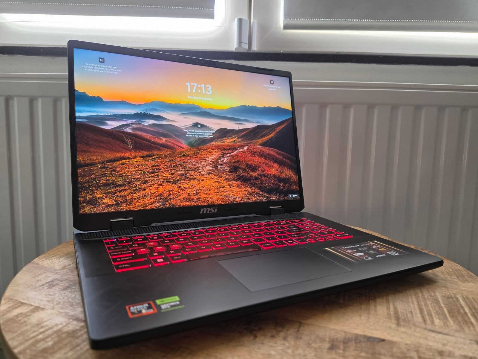 MSI CROSSHAIR A17 HX D8W, Computers en Software, Qwerty, Verzenden, AMD Ryzen 9 8940HX, Zo goed als nieuw