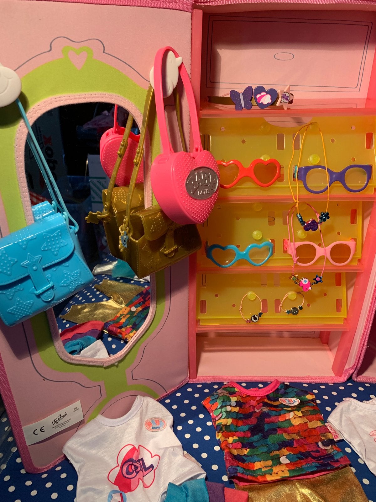 Baby Born poppen boutique winkel, Ophalen of Verzenden, Zo goed als nieuw, Babypop