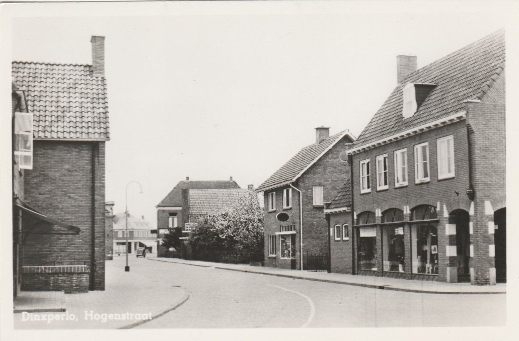 Ansichtkaart, Nederland, Dinxperlo, Hogenstraat  (320), Verzenden, 1960 tot 1980, Ongelopen, Noord-Brabant