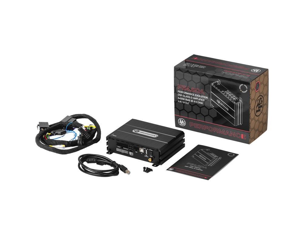 DLS 610PE48DA Evolution 4x50W 4to8 DSP Versterker