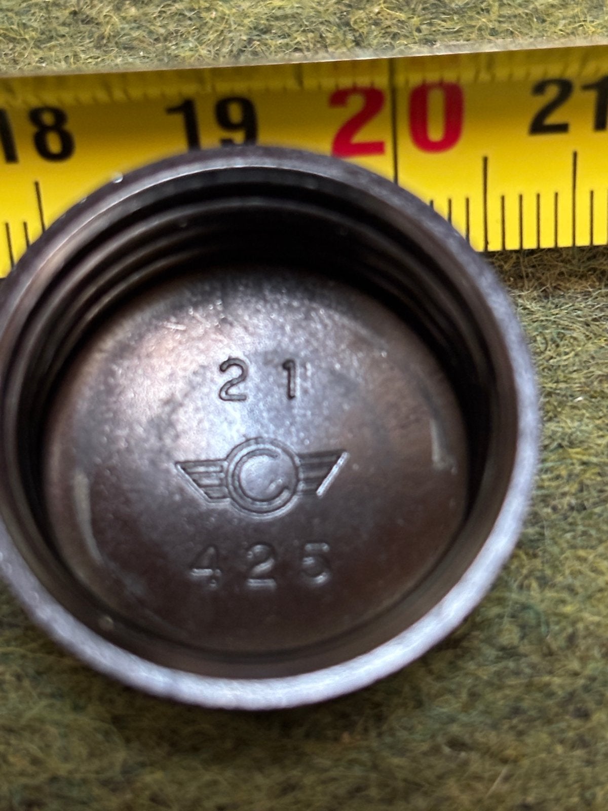 Apothekersfles met bakelieten schroefdop 500 ml 19 cm, Ophalen of Verzenden