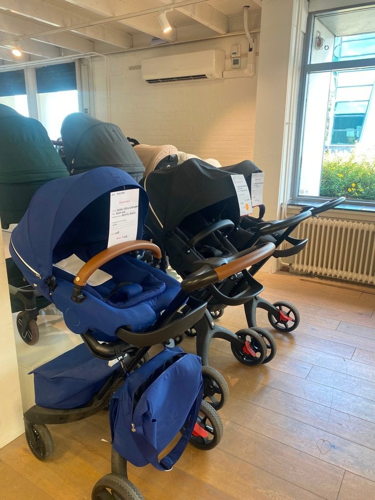 Uitverkoop Stokke xplory, Ophalen, Zo goed als nieuw