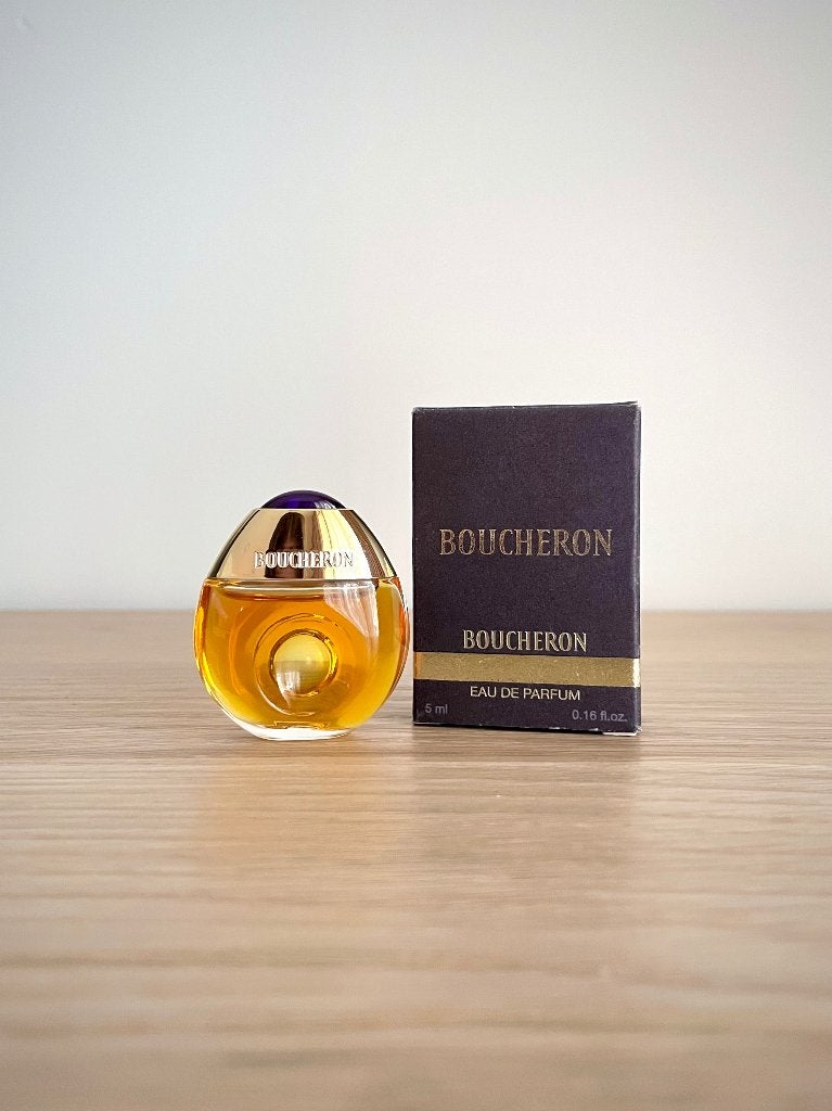 Boucheron Femme Eau de Parfum - 5 ml, Verzenden, Gebruikt, Miniatuur, Gevuld