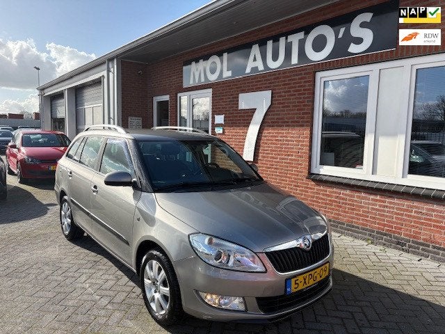 Skoda Fabia Combi 1.2 TSI Sprint Automaat, Auto's, Euro 5, Gebruikt, 4 cilinders, Stoelverwarming