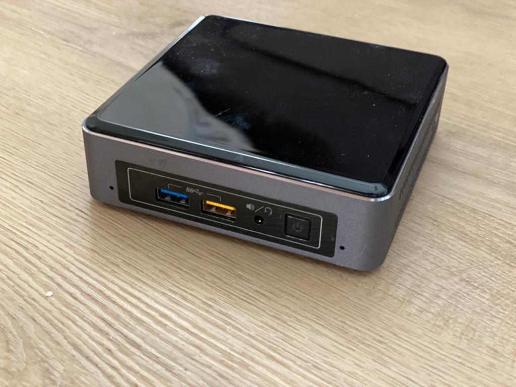 Intel NUC Mini PC | i5-7260U | 4GB RAM | Compacte desktop, Computers en Software, Desktop Pc's, Ophalen, Gebruikt, 4 GB, 2 tot 3 Ghz
