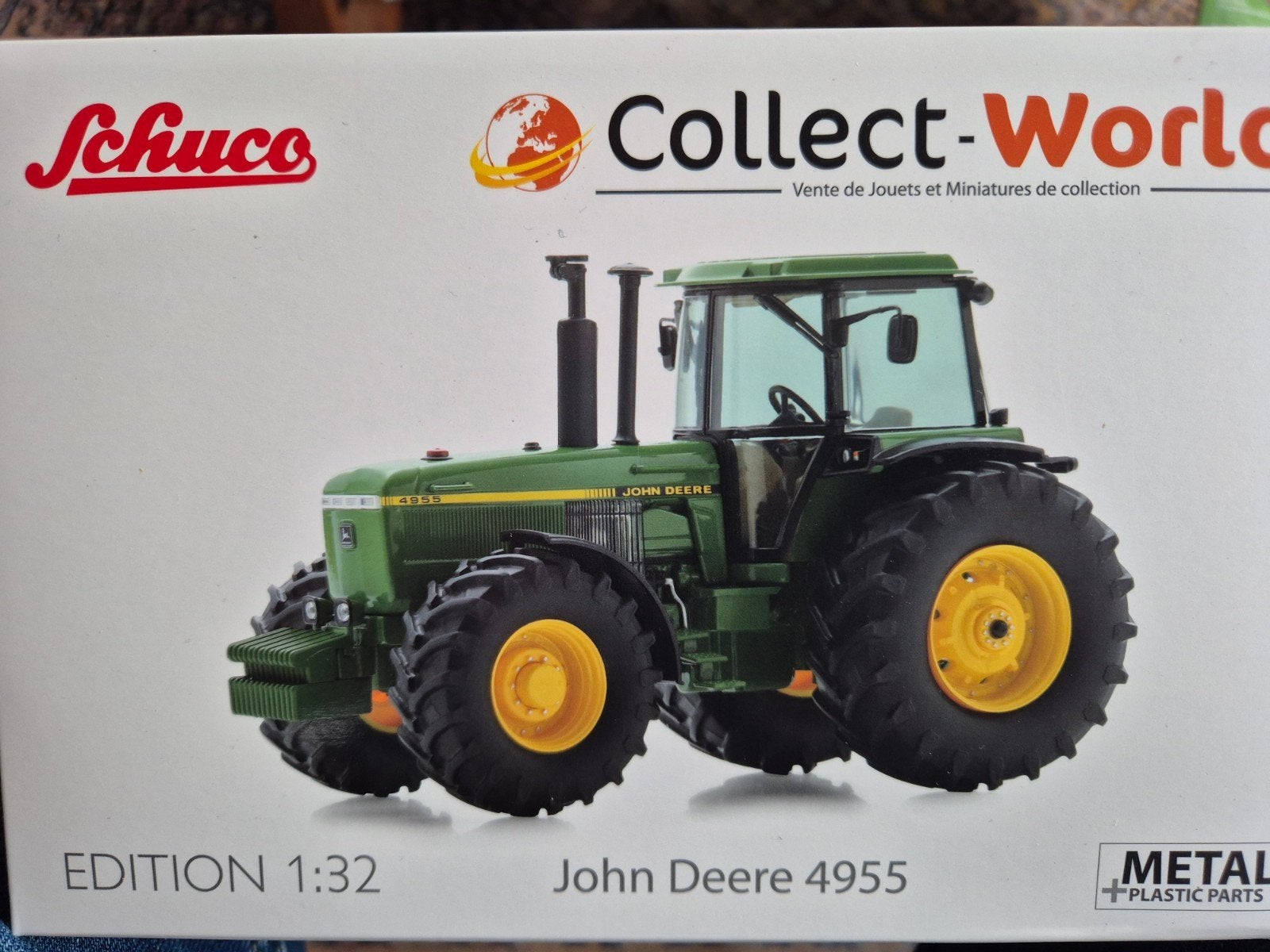 Schuco John Deere 4955. LIMIT EDITION, Ophalen of Verzenden, Nieuw, Tractor of Landbouw, Schuco