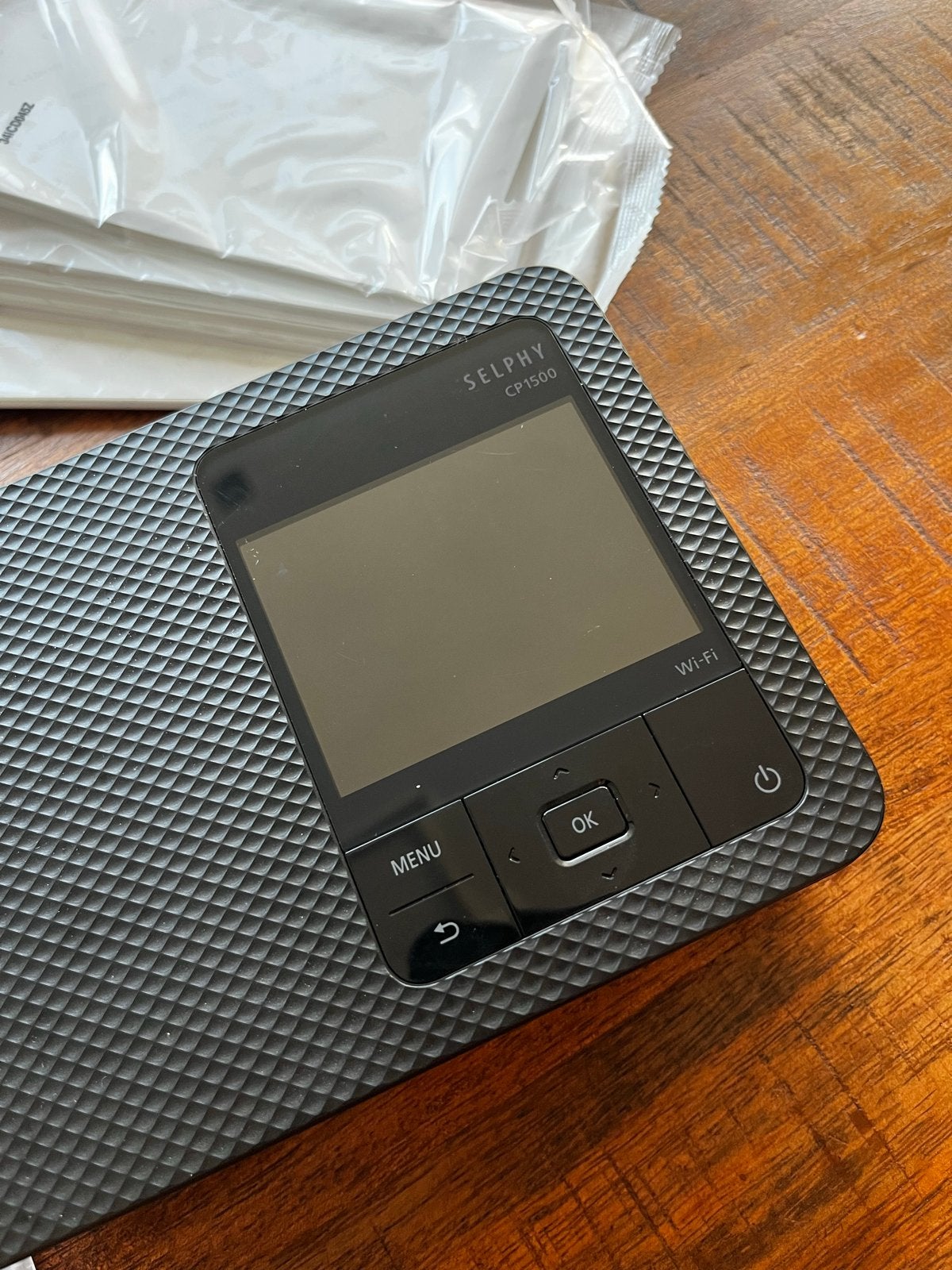 Canon Selphy CP1500 Fotoprinter met extra papier en cartridg, Fotoprinter, Kleur printen, Ophalen of Verzenden, Zo goed als nieuw