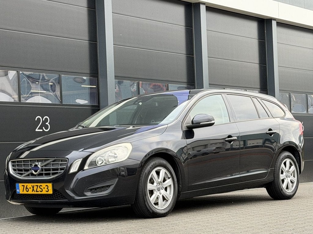 Volvo v-60 1.6 DRIVe Navi Clima PDC (bj 2012), Auto's, Volvo, Voorwielaandrijving, 4 cilinders, Zwart, Origineel Nederlands