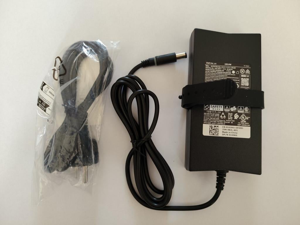 Dell 130W Oplader  130w  NIEUW, Computers en Software, Laptop-opladers, Ophalen of Verzenden, Nieuw, Dell