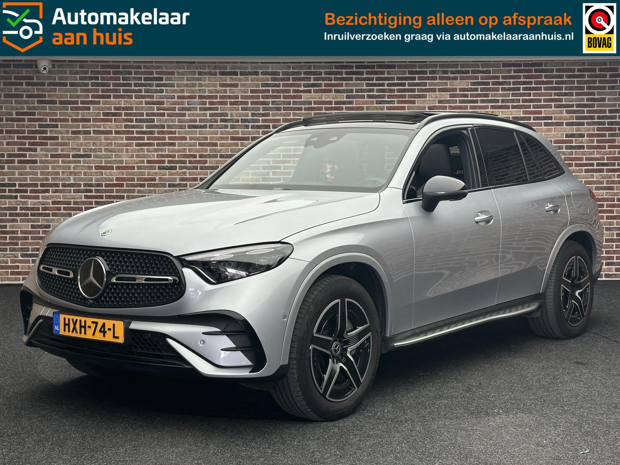 Mercedes-Benz GLC-klasse 400e 4MATIC AMG Line Burmeister Pan, Auto's, Gebruikt, 4 cilinders, 167 km/l, Vierwielaandrijving