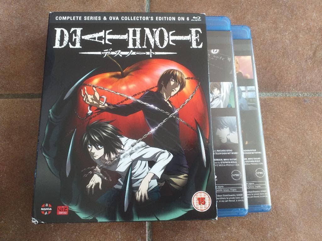 Death Note Complete Series and OVA Collection Bluray, Ophalen of Verzenden, Zo goed als nieuw, Tekenfilms en Animatie