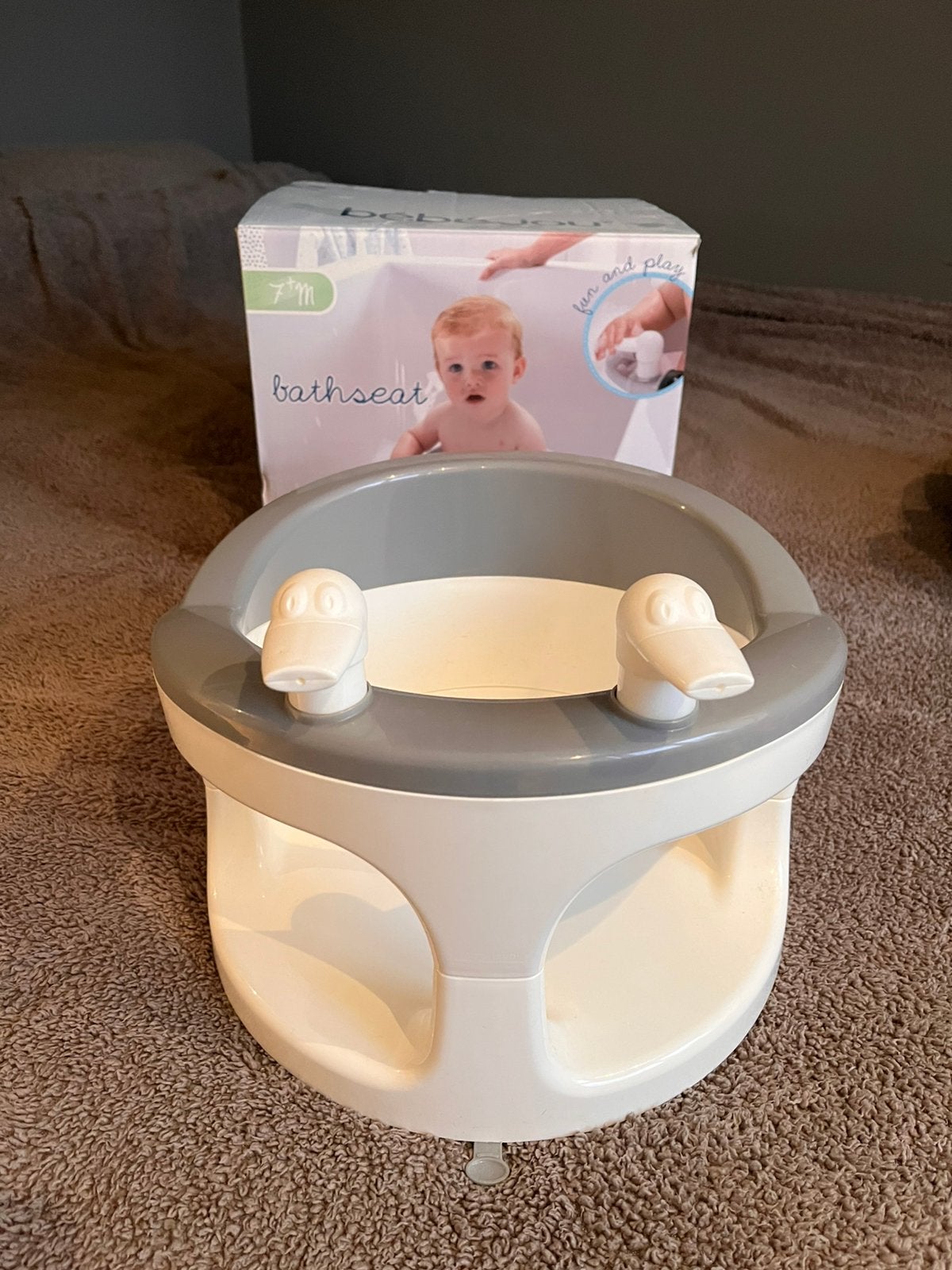 Bebe jou badzitje / badring, Kinderen en Baby's, Badjes en Verzorging, Ophalen, Zo goed als nieuw, Badje, Bébé-jou