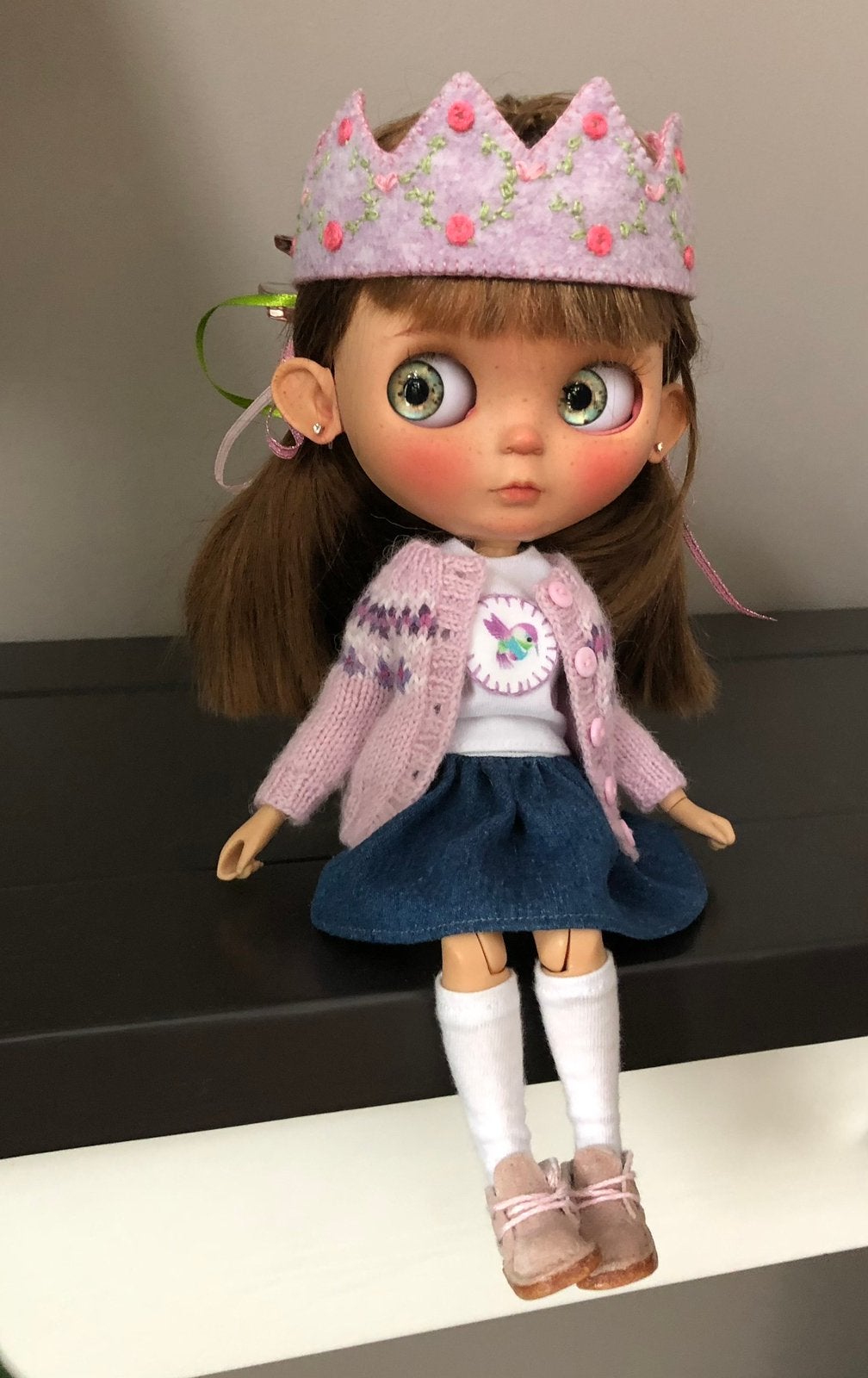 Blythe doll Illeke (popje Bente), Verzamelen, Poppen, Ophalen of Verzenden, Zo goed als nieuw, Pop