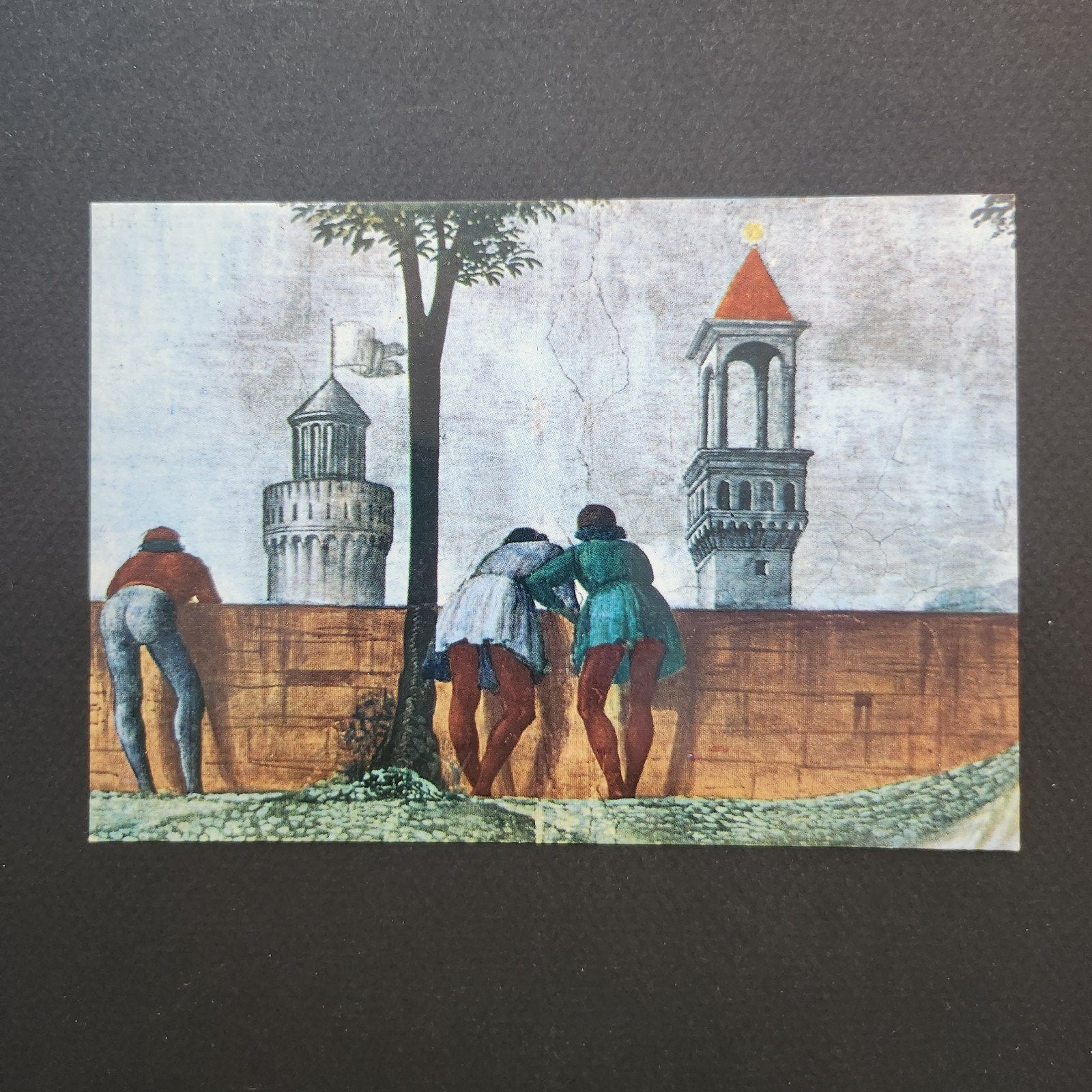 Oude ansichtkaart - Domenico Ghirlandaio - Firenze, Verzenden, 1960 tot 1980, Ongelopen, Italië