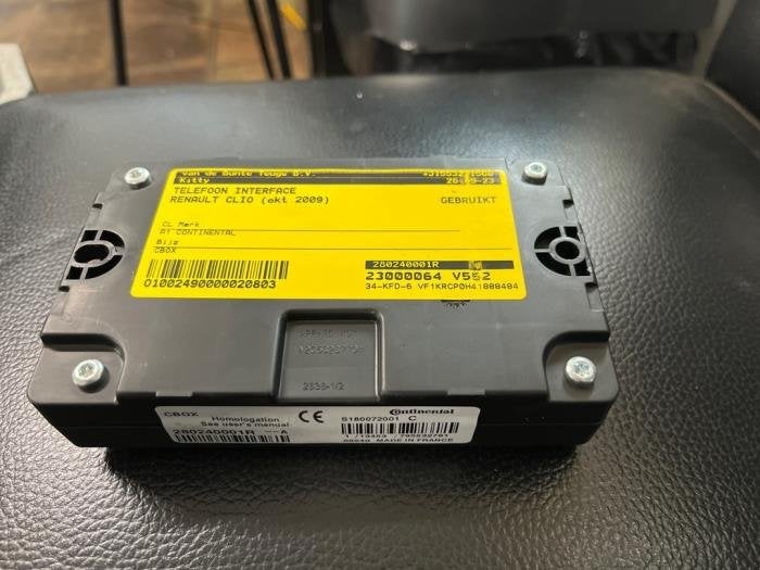 Telefoon interface van een Renault Clio, Gebruikt, -, Renault, -