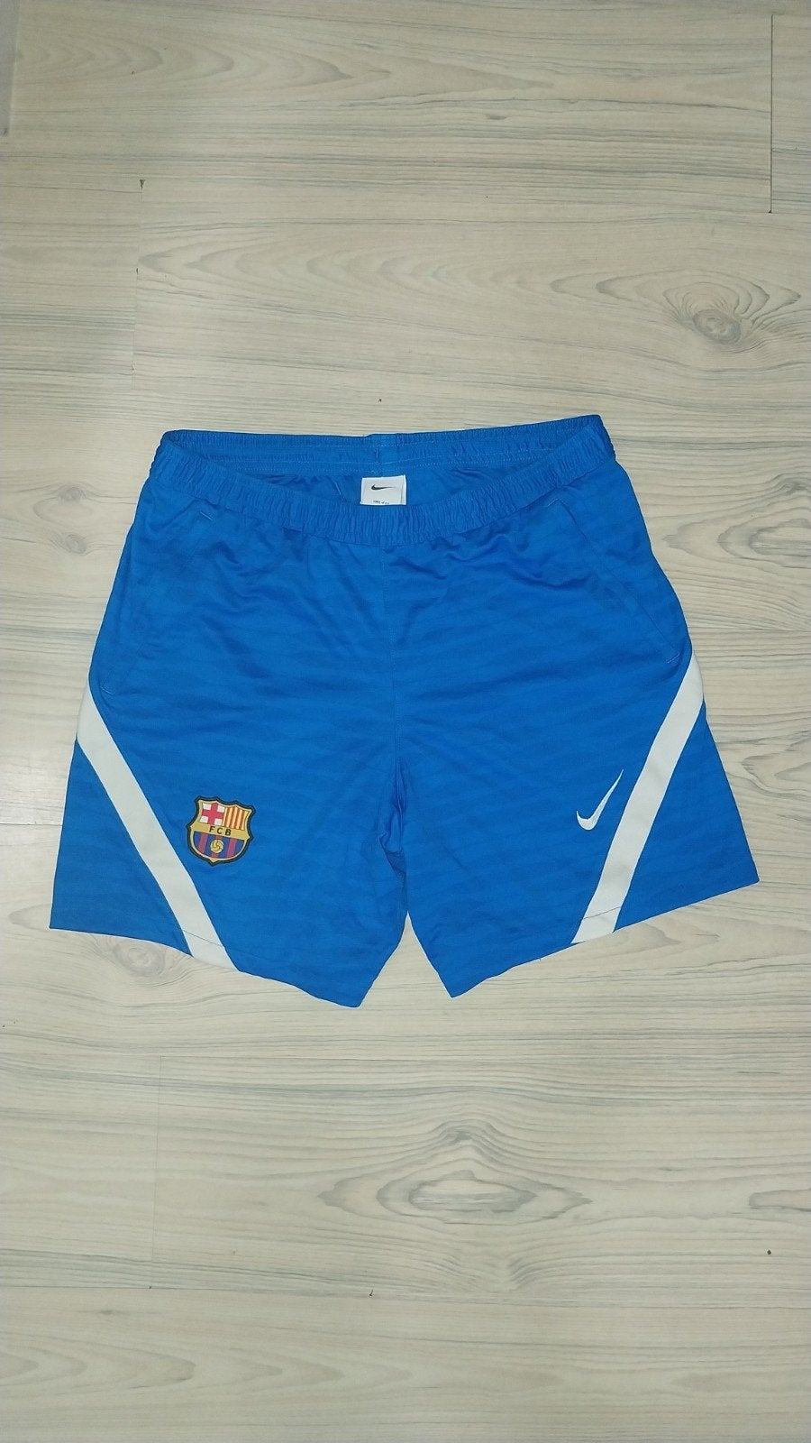 Nike FC Barcelona short maat XL, Blauw, Nike, Maat 56/58 (XL), Ophalen of Verzenden